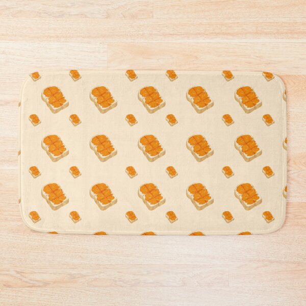 Item preview, Zesty Morning Bliss - Orange Jam Toast Patterns | Artful Fusion of Flavor and Design designed and sold by OrangeMG.