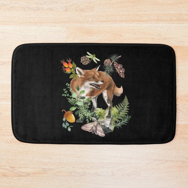 Item preview, Red Fox In The Woods Forestcore Colorful Design designed and sold by EarthArtDesigns.