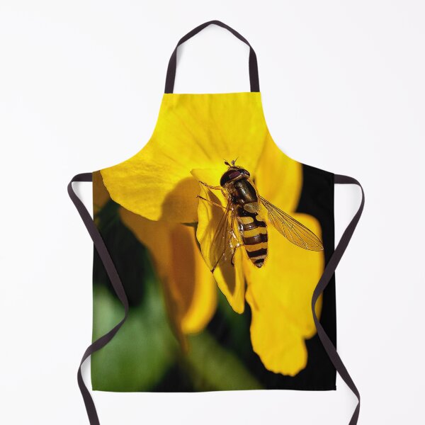 Item preview, Hoverfly on Yellow Iris designed and sold by Violaman.