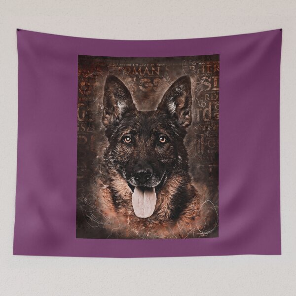 Item preview, German Shepherd Dog - GSD Clock 	 designed and sold by jootvhwrf24.