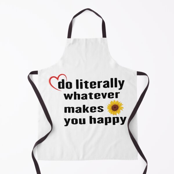 Item preview, do literally whatever makes you happy sticker designed and sold by limanol.