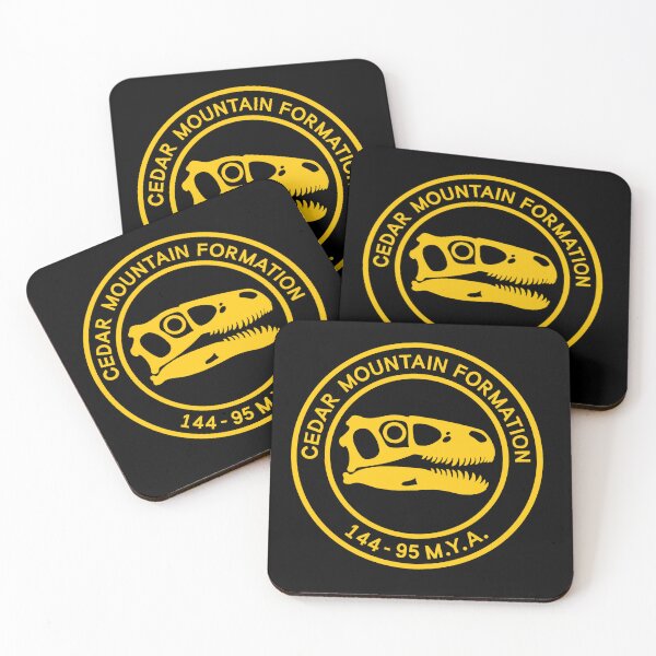 Item preview, Cedar Mountain Formation design yellow designed and sold by Jason Abdale.