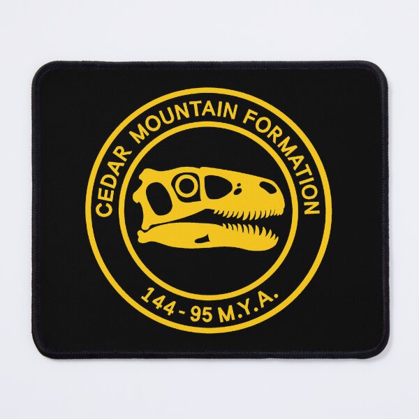 Item preview, Cedar Mountain Formation design yellow designed and sold by Jason Abdale.