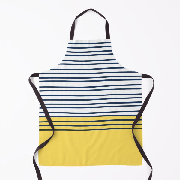 Item preview, Sunny Stripes - Playful Yellow with Blue Accents designed and sold by Michelle Moss.