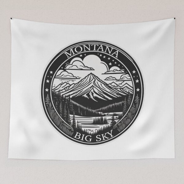 Item preview, Viajes: Montana Big Sky Diseño designed and sold by Gabrielle Strong.