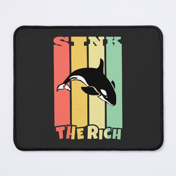 Item preview, Sink The Rich Killer Whale Orca designed and sold by desimino.