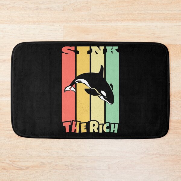 Item preview, Sink The Rich Killer Whale Orca designed and sold by desimino.