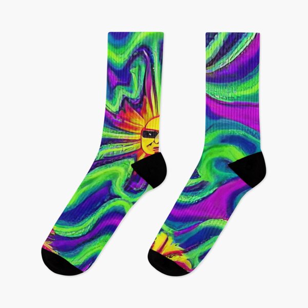 Aperçu de l'œuvre Trippy Sun créée et vendue par BeachMafia.