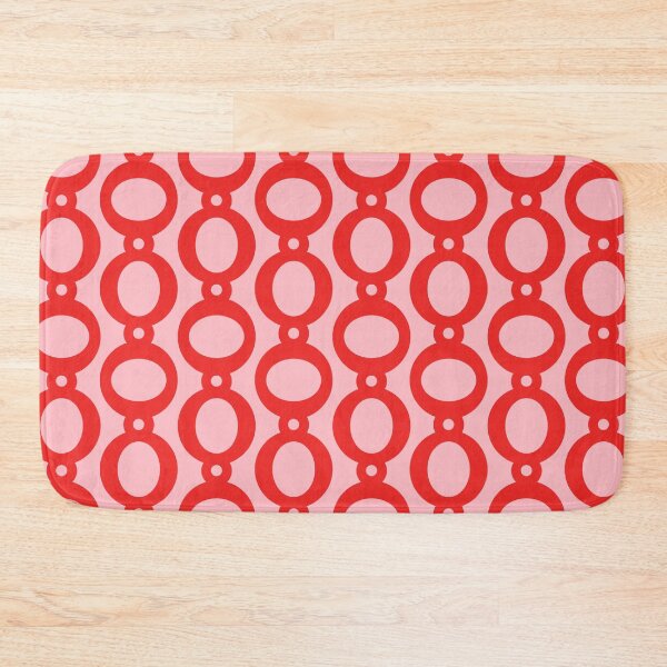 Item preview, Retro Chain Belt Pattern Pink and Red designed and sold by tonymagnerart.