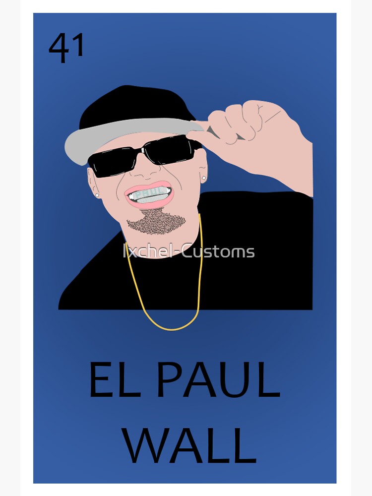 Paul Wall Loteria | Sticker