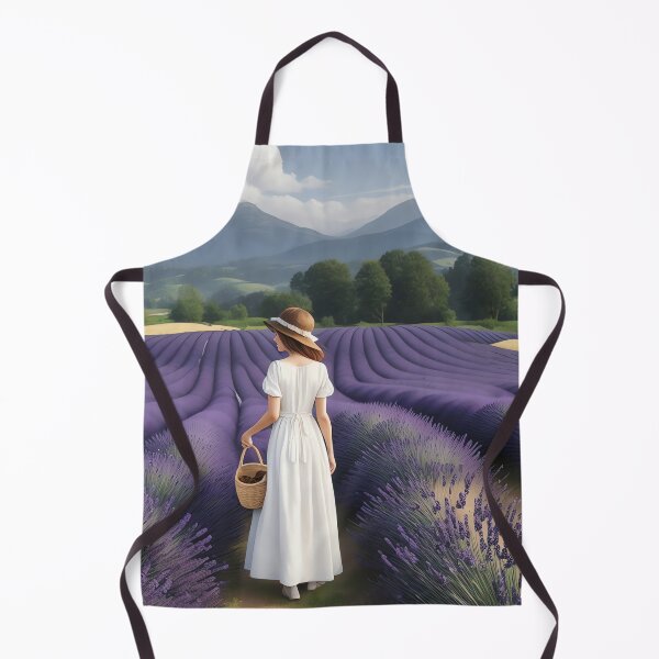 Item preview, Woman in Lavender field designed and sold by Pixeledfox.