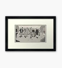 The Crew Framed Print