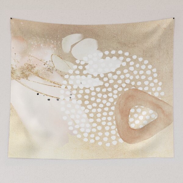 Item preview, Golden Reflections - Abstract Elegance in Gleaming Gold designed and sold by Michelle Moss.