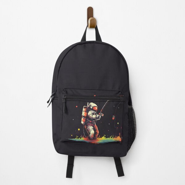 Item preview, A playful retro design showing an astronaut fishing for stars in space designed and sold by Retro Fit.