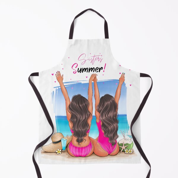 Item preview, Sisters Summer on the beach art designed and sold by U-mule.