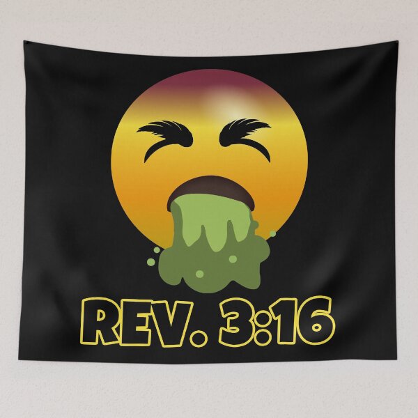 Item preview, Bible Verse Revelation 3:16 designed and sold by Nange and Gabe.