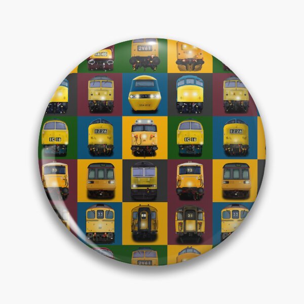 Item preview, Train Railway Enthusiast Coloured Wall designed and sold by jameswattsart.