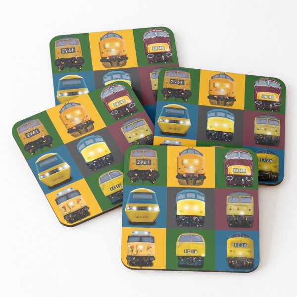 Item preview, Train Railway Enthusiast Coloured Wall designed and sold by jameswattsart.