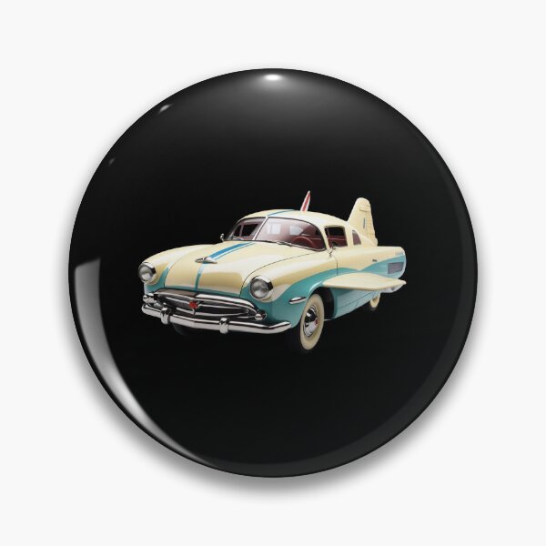 Item preview, Flying car fifties american atomic classic auto chrome designed and sold by w1ckerman.
