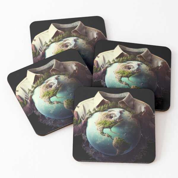 Item preview, "Eternal Mother Earth: Imprinted on my Heart" designed and sold by Art-Vortex-fr.