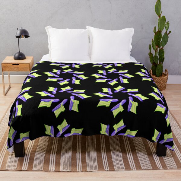 Item preview, green and purple star designed and sold by Meo Design.