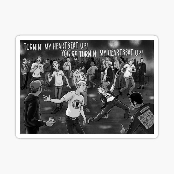 Turnin my Heartbeat up Sticker