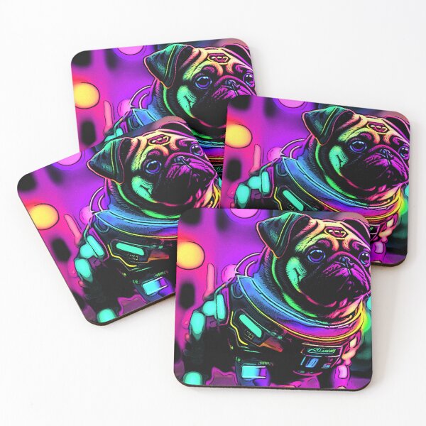 Item preview, Pug DROID 2 designed and sold by RedBluffTraders.
