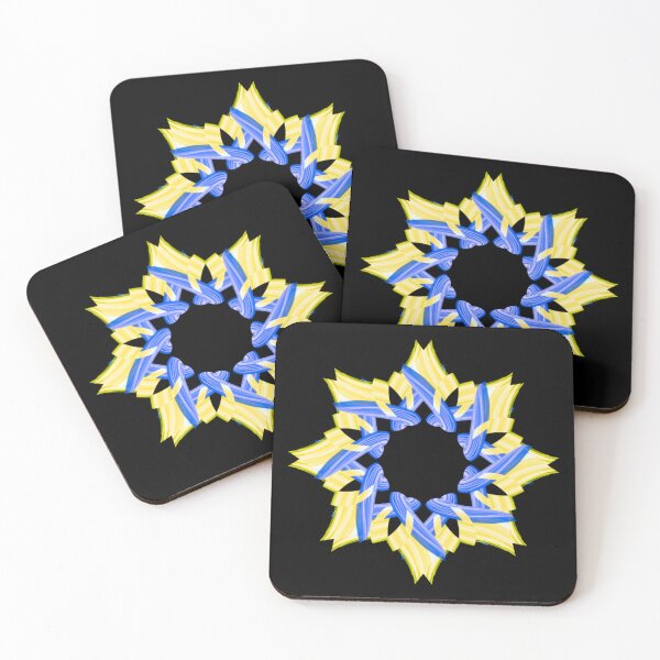 Item preview, yellow and blue star designed and sold by Meo Design.