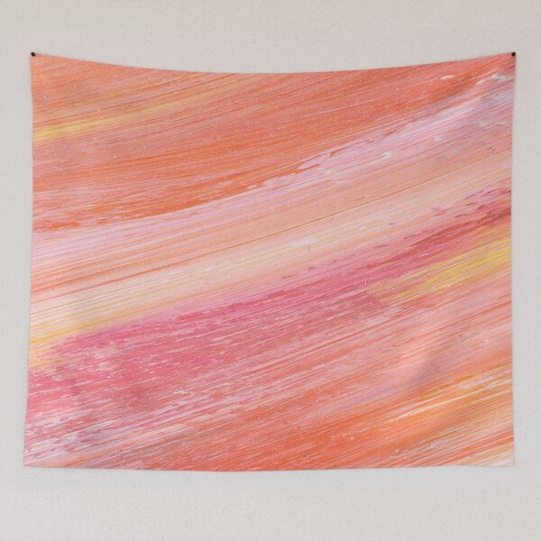 Item preview, Vibrant Fusion - Pink and Orange Abstract Marble designed and sold by Michelle Moss.