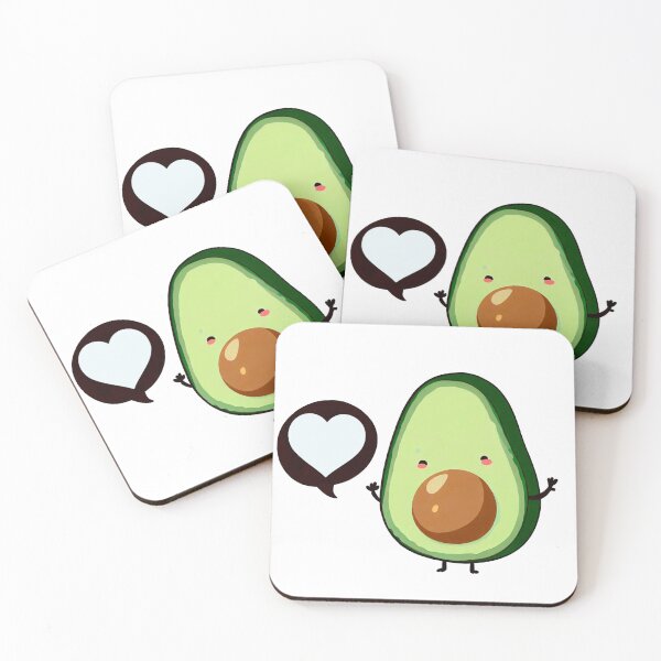 Item preview, avocado in love designed and sold by miguel-ozz.