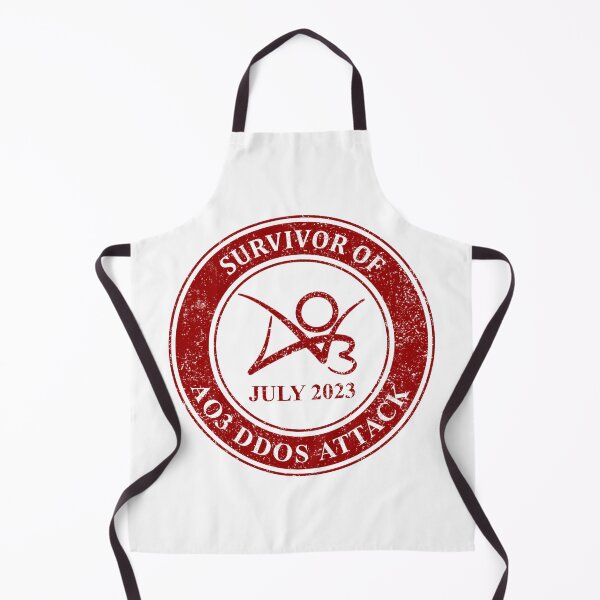 Item preview, Survivor of Ao3 DDOS Attack July 2023 designed and sold by Vikytoria.