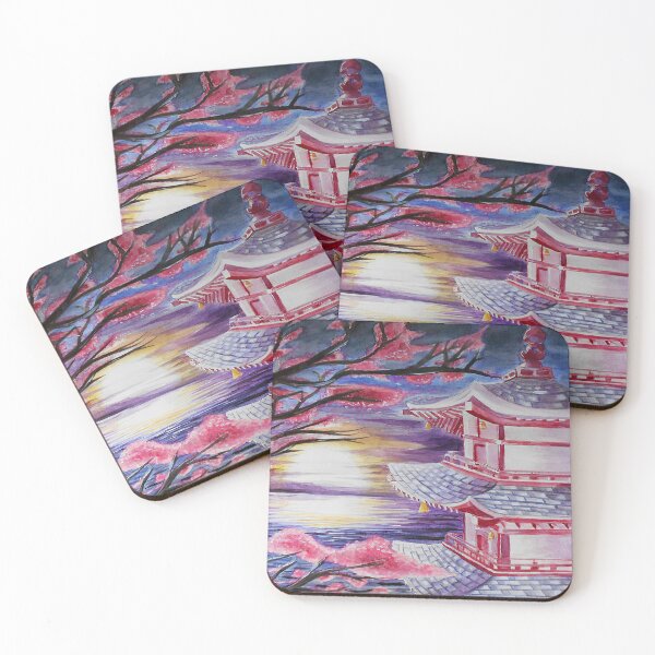 Item preview, Japanese Sunset designed and sold by johnnynguyenart.