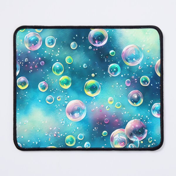 Item preview, Prismatic Splendor: Exploring the Kaleidoscope of Bubbles in Clear Aqua Waters designed and sold by Rebekkahsdesign.