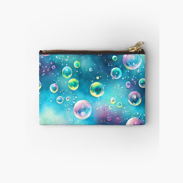 Item preview, Prismatic Splendor: Exploring the Kaleidoscope of Bubbles in Clear Aqua Waters designed and sold by Rebekkahsdesign.