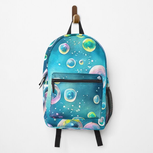 Item preview, Prismatic Splendor: Exploring the Kaleidoscope of Bubbles in Clear Aqua Waters designed and sold by Rebekkahsdesign.