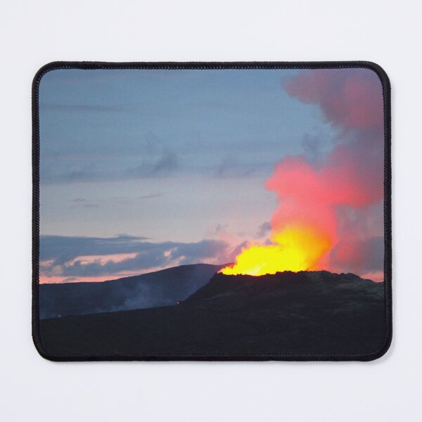 Item preview, Iceland Volcano Eruption designed and sold by DowneyArtPhoto.