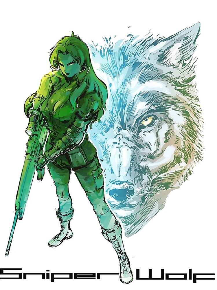 Metal Gear Solid Sniper Wolf Art Print By Deathlesseye Redbubble