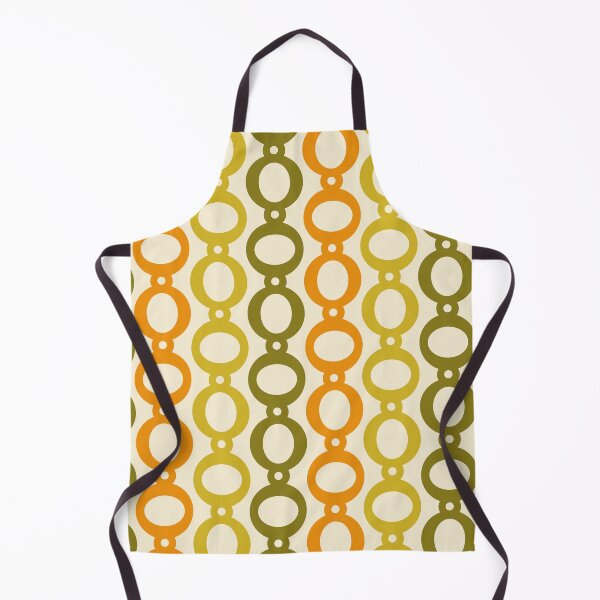 Item preview, Retro Chain Belt Pattern Orange and Green designed and sold by tonymagnerart.