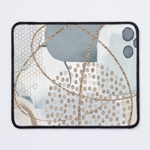 Item preview, Azure Luxe - Blue and Gold Abstract Splendor designed and sold by Michelle Moss.