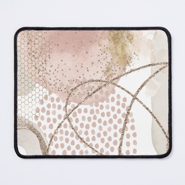 Item preview, Gilded Blush - Pink and Gold Abstract Elegance designed and sold by Michelle Moss.