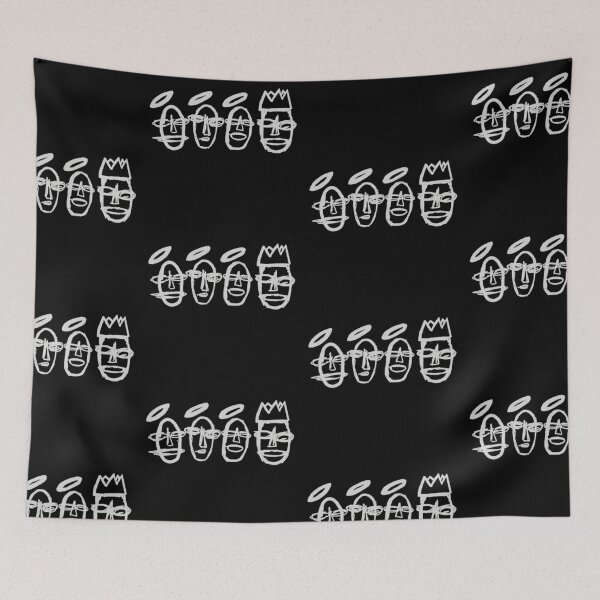 Item preview, tribal art faces designed and sold by suwii.