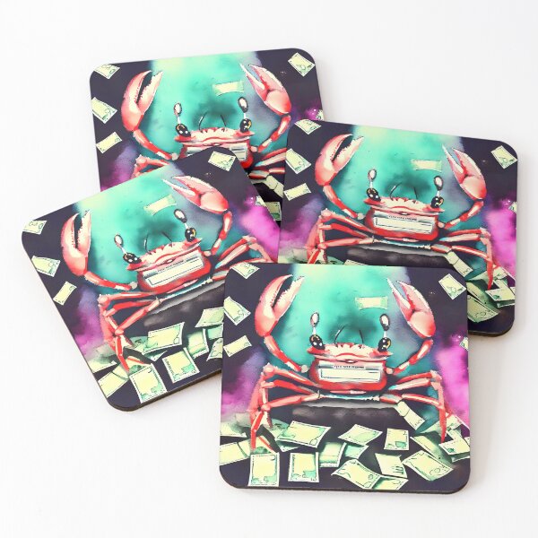 Item preview, Crab That Loves Money designed and sold by AIStudiosArt.
