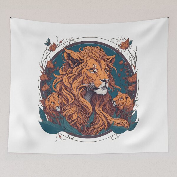 Item preview, Majestic lion designed and sold by Lorredraw.