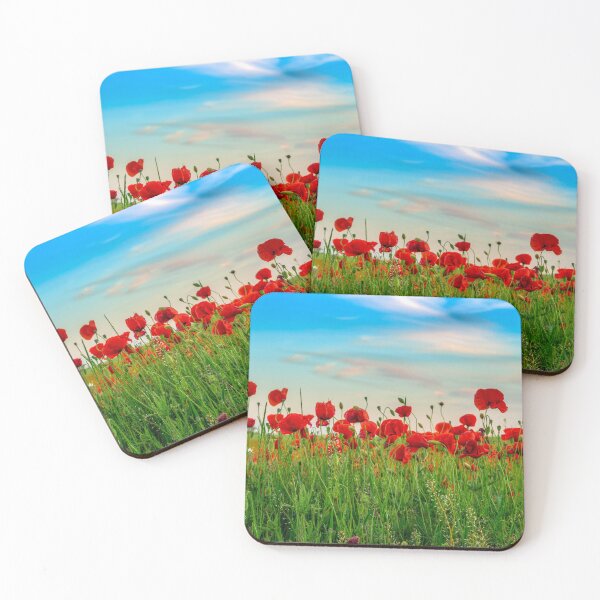 Item preview, Poppy Splendor - Captivating Photograph of Vibrant Poppies designed and sold by Michelle Moss.