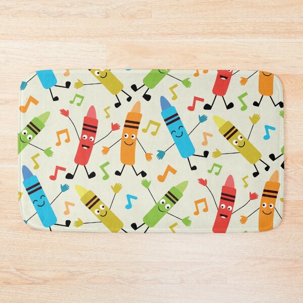 Item preview, Funny Kawaii Dancing Crayons With Music Notes designed and sold by Yasminepatterns .