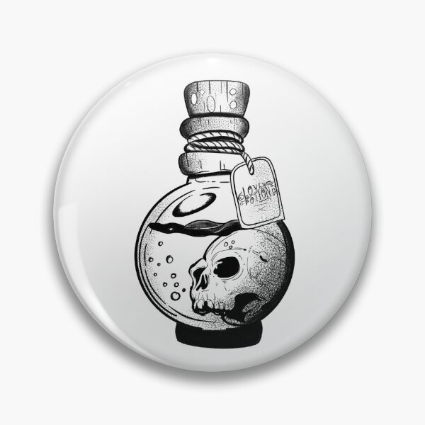 Item preview, Love potion skull  designed and sold by Karl Downes.