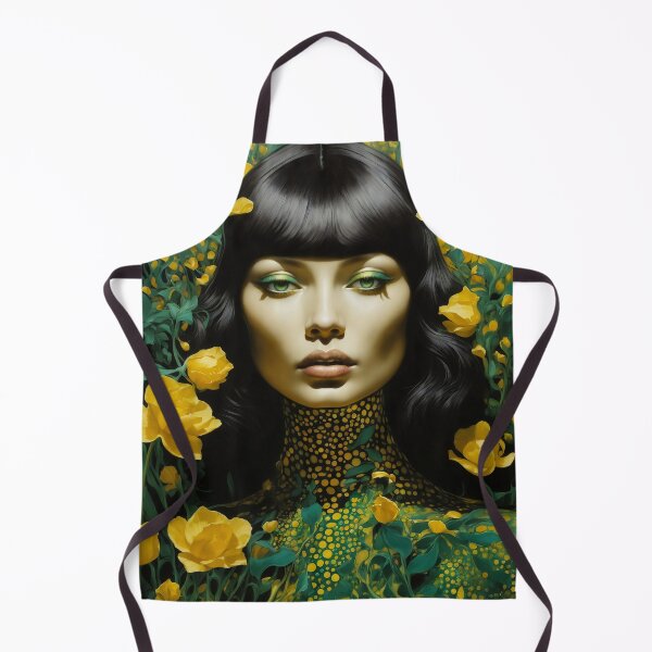 Item preview, Top model surrounded by yellow flowers for modern home decoration. designed and sold by paulo silveira.