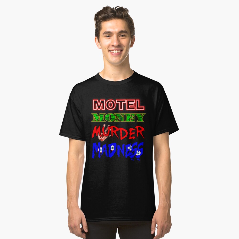 The Doors La Woman Motel Money Murder Madness Design T Shirt By