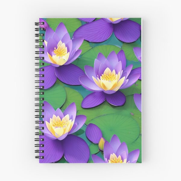 Item preview, Water lilies pattern designed and sold by elearah1.