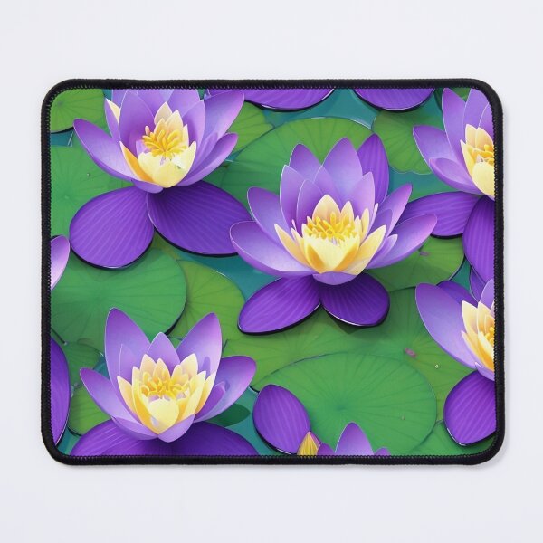 Item preview, Water lilies pattern designed and sold by elearah1.